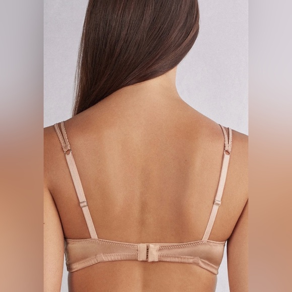 INTIMISSIMI EMMA TRIANGLE BRA IN SILK, SIZE 34B, NWT. - Picture 2 of 10